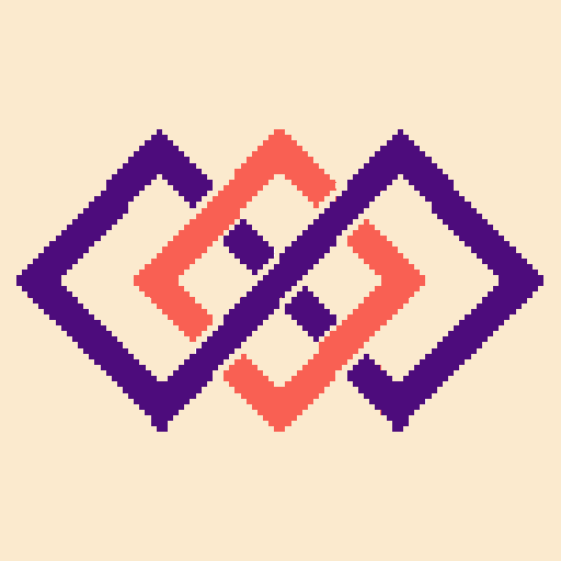 Animated logo with a stationary background